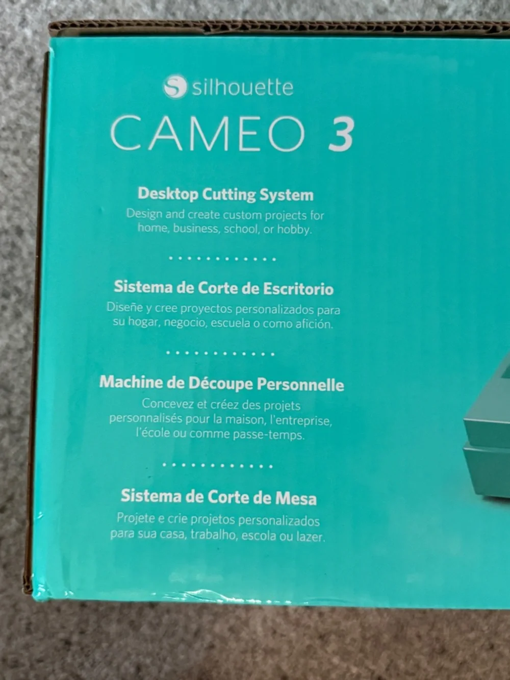 Silhouette Cameo 3 Desktop Cutting System